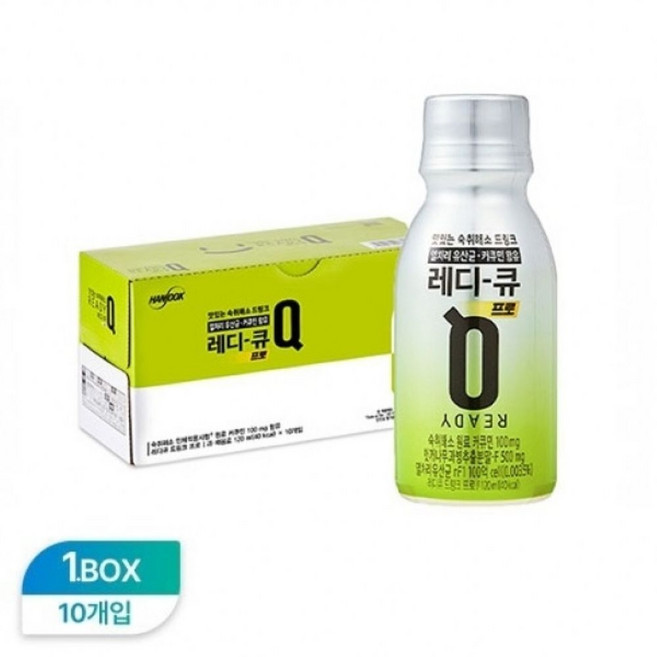 레디큐 드링크 프로 맛있는 숙취해소음료, 120ml, 10개
