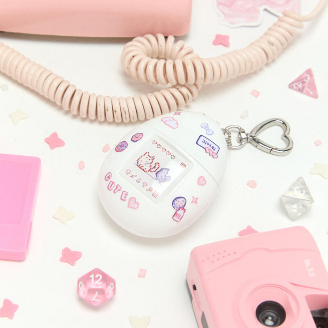 멈칫 퍼퓸 키링 핸드크림 베이비코튼, 1개, 50ml