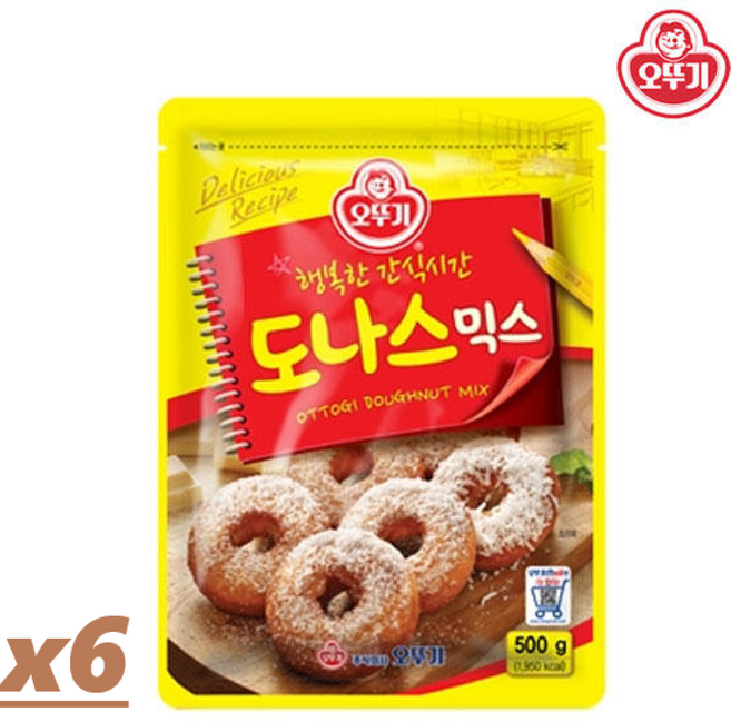 오뚜기 도나스 가루, 6개, 500g