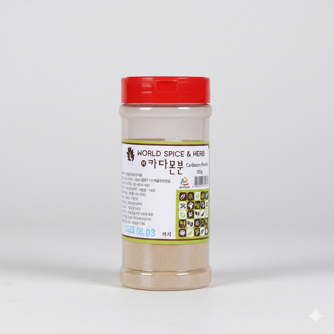월드스파이스 카다뭄 분말 가루 150g 향신료 카다멈, 1