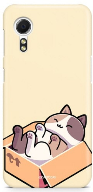 데이투데이 갤럭시X커버5 케이스 박스냥이 하드