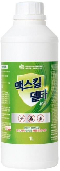 맥스킬델타 정화조 모기 유충 살충제 파리 빈대 살충제 입, 1개