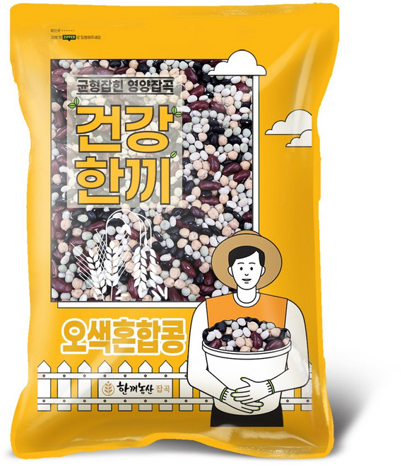한끼농산 오색혼합콩 2kg, 1개