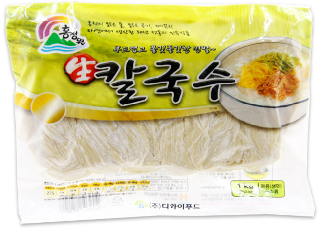 홍청원 생칼국수 1kgX1개, 1개, 1kg