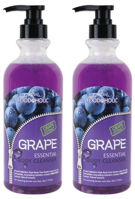 2개 포도 에센셜 바디클렌져 750ml/워시, 750ml