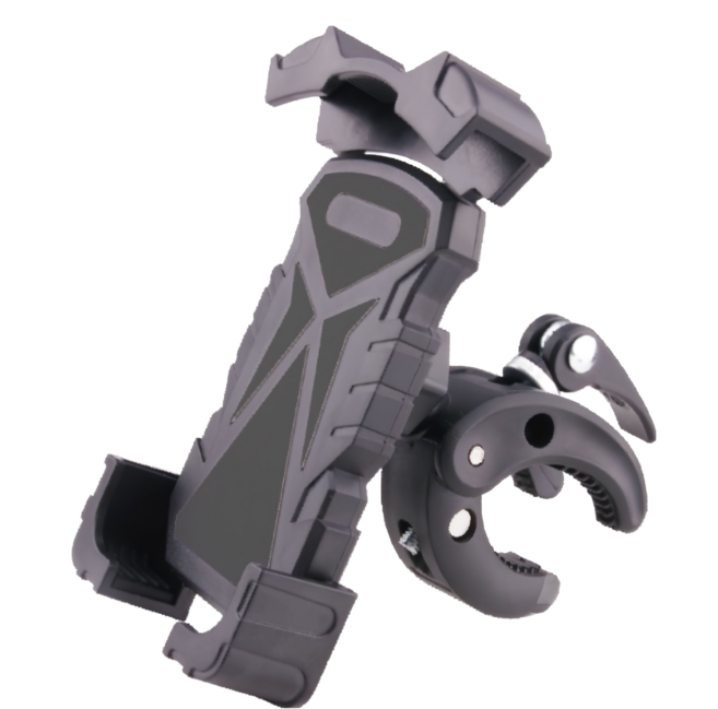 Hypersonic 快拆式機車自行車手機架, HPA515, 黑色