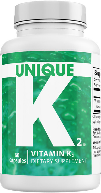 UNIQUE E 維生素 K2 膠囊, 1個, 60錠
