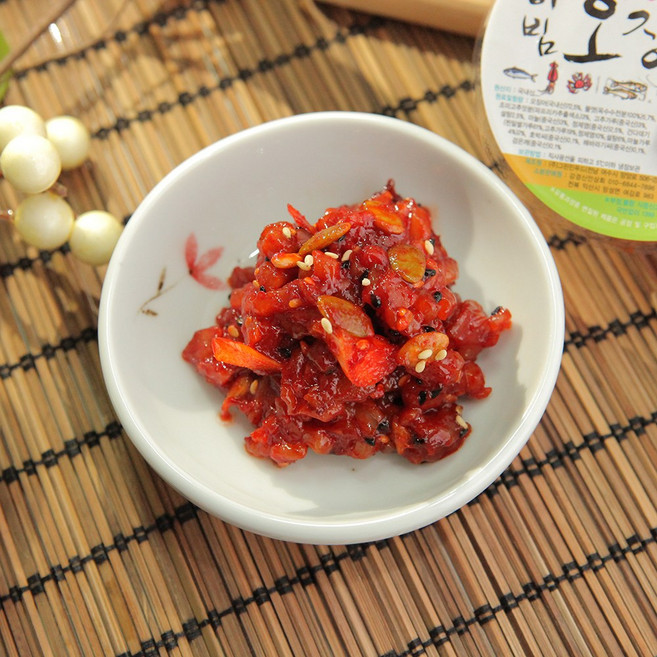 강경신안상회 비빔오징어젓, 500g, 1개