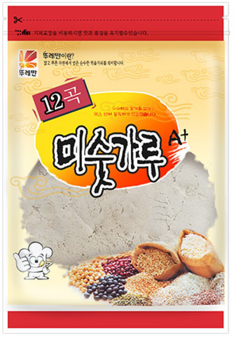 뚜레반 12곡 미숫가루, 12개, 1kg