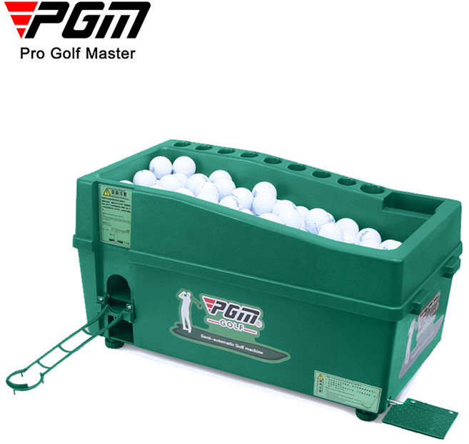 PGM 골프 골프연습 골프공 무동력공급기 연습장 자동캐디, 녹색, 1개