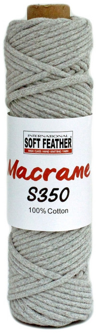SOFT FEATHER Macrame 編結棉線 S350 3mm 100%純棉 多色選擇, 19, 1個