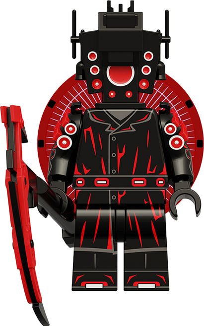 로앤제이 스키비디 토일렛 미니 블록 호환 블럭 자이언트 스피커맨, R3204-03 자이언트 스피커맨, 1개