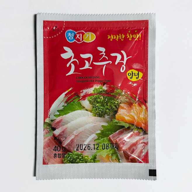 무아식품 청지기초고추장 양념 40gX200ea(1박스)/ 스프초장 40그람초장 미니초장 미니초고추장 포장배달용초장 배달초장 사각초장, 40g, 200개