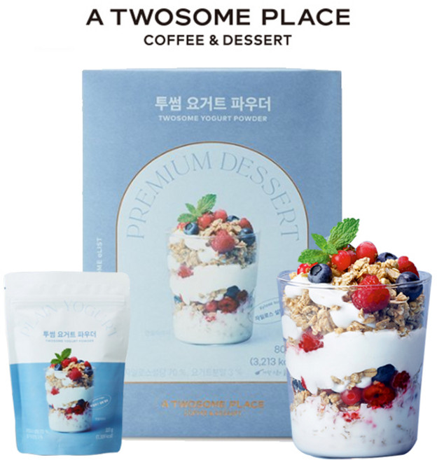 aLIST 투썸 요거트 파우더, 800g, 2개입, 1개