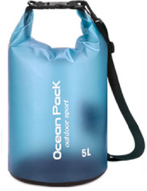 戶外防水袋 5L-20L 漂流袋 登山防水袋, 【5L】水藍19*34cm