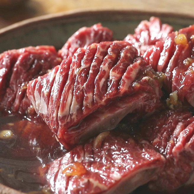 엑셀비프 양념포갈비, 2개, 500g