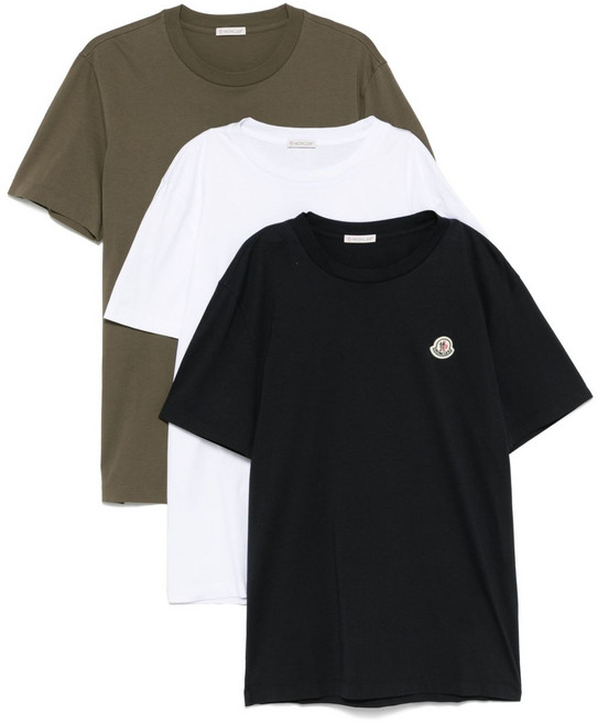 몽클레르 코튼 티셔츠 3팩 세트