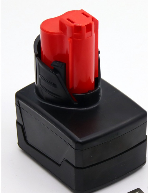 適用於 Milwaukee M-12 12V 9芯電池組件 3串3並聯, 1個, 米沃奇 3串3並聯電池外殼(無電路板)