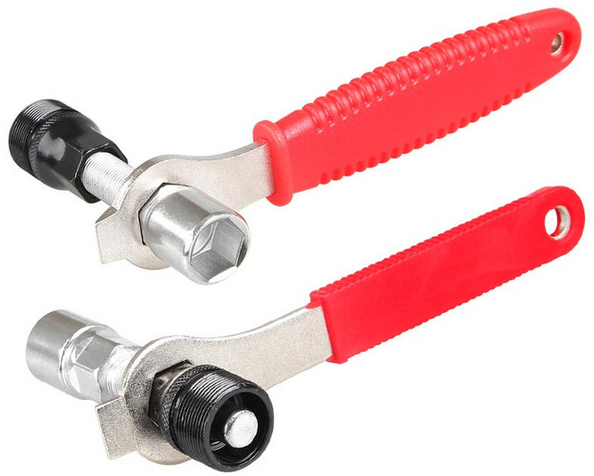 발통마켓 자전거 크랭크분리공구 세트 페달렌치 페달분리 크랭크 풀러 공구, 크랭크분리공구(슬림형1세트), 1개