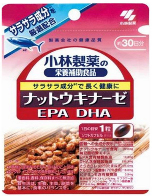 일본 낫토키나제 나토 낫또 나또 30정 고바야시, 1개