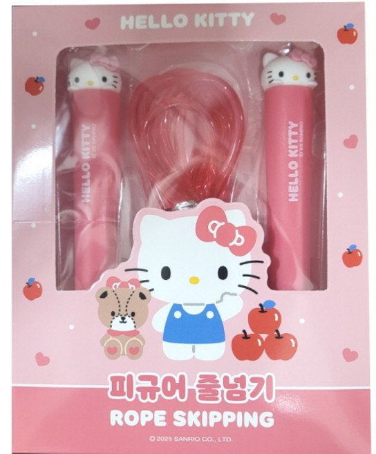 산리오 캐릭터즈 헬로 키티 피규어 줄넘기 산리오 줄넘기, 1개
