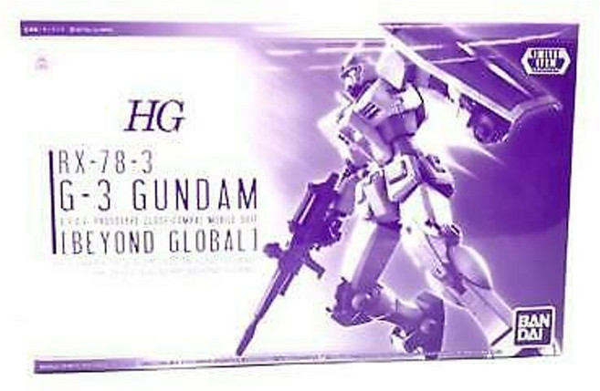 日玩屋 HG 1/144 RX-78-3 G3 鋼彈 Beyond 初鋼 RX78 RX78-2, 1個