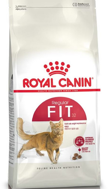 ROYAL CANIN 皇家寵物食品 FIT 32 體重管理飼料, 10kg, 1個, 雞肉