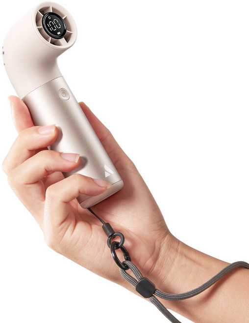 Aecooly 초강력 급속 냉각 휴대용 선풍기 미니 무선 대용량 손선풍기, 골드, Aero Pro, 1개