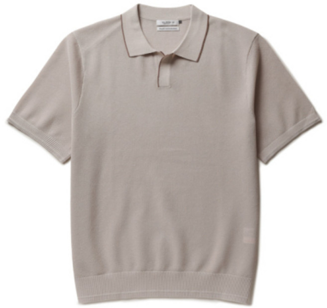 올젠 OLZEN 남성 오픈카라 쿨 코튼 반팔 니트_ZOF3ET1302BE ZOF3ET1302BE 719645