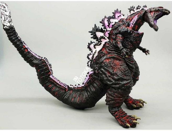 마이바이 고질라 키덜트 모델 피규어 킹기도라 장난감 신고질라 공룡 수집 몬스터, 1개