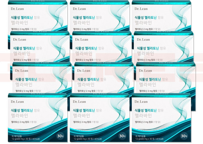 [판매자 : 글로리스] 닥터린 식물성 멜라토닌 함유 멜라바인 (2mg함유), 3개