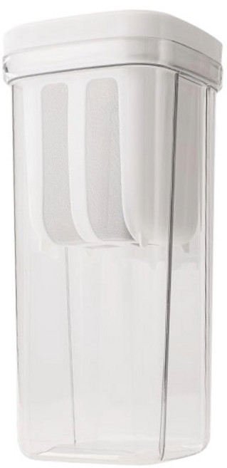 家用優格起司製造器 濾網細密 可重複使用, 白色, 1個