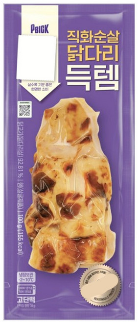 PBICK 직화순살 닭다리득템 100g x 10개