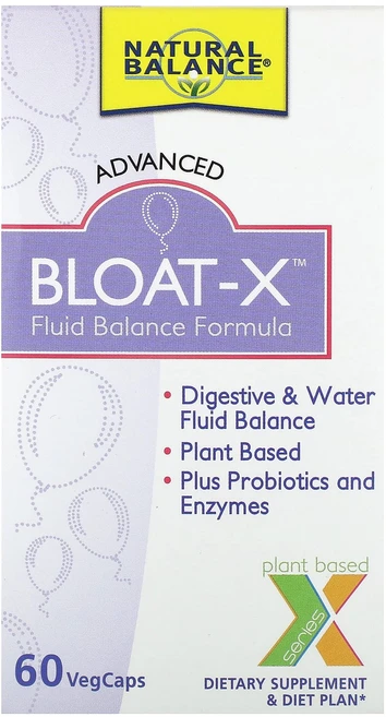 절실히 몸관리가필요한시기 Natural Balance Bloat-X 체액 균형 포뮬라 베지 캡슐 60정 프리미엄할인상품입니다, NaturalBalanceBloatX체액균형포뮬라베지캡, 1개 - 쿠팡