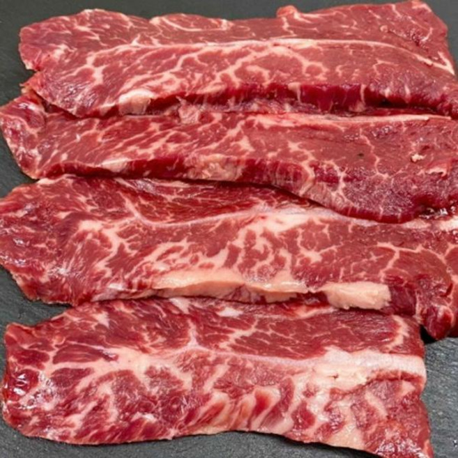 국내산 육우 1등급 소고기 꽃갈비살 200g 구이용 꽃갈비살 스테이크, 1개