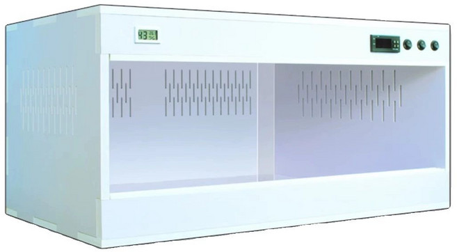 PVC 육지거북이 사육장 가열 온열등 파충류 소동물 100x40X40 이중 온도 조절 램프, 60x40X40 표준형