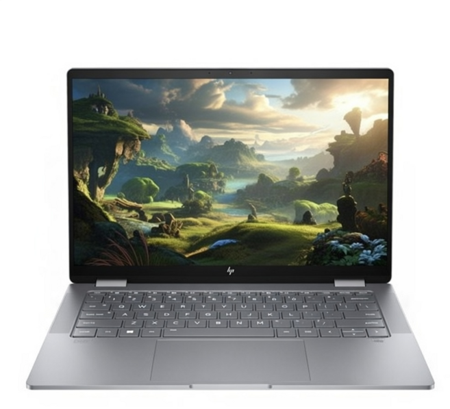 HP 2025 옴니북 X 플립 14 코어Ultra7, 메테오실버, 1TB, 32GB, WIN11 Pro, 14-fm0050TU