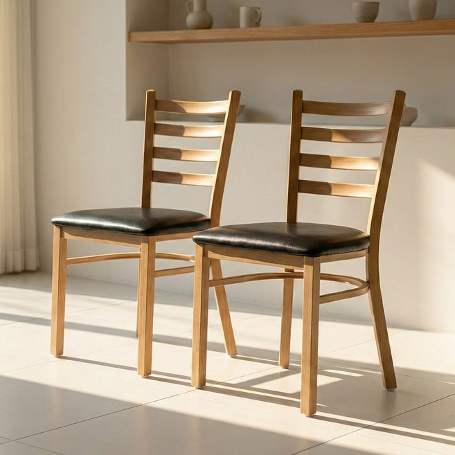 몬트디자인 케빈 식탁의자 디자인 인테리어 체어, 내츄럴, 1개