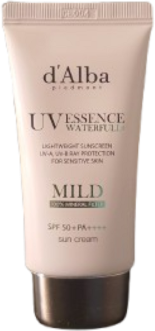 달바 워터풀 마일드 선크림 SPF50+ PA++++, 50ml, 1개