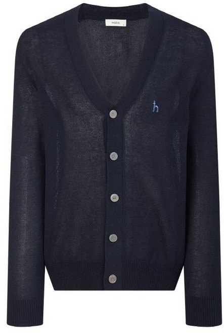 매장정품 HAZZYS 헤지스 [26SS] 남성 로고자수 린넨혼방 가디건 HZSW6B202N2 1375374