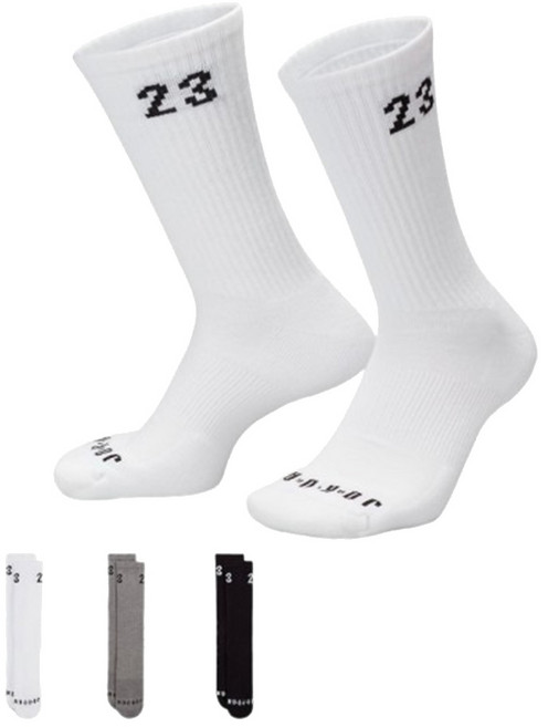 NIKE U J ESSENTIAL CREW 3PR 基本款長襪