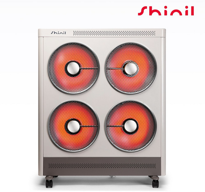 신일 4구 하이라이트 히터 SEH-F3000HCH 전기히터 개별조작 가정용 사무용 업소용 난로 난방용품 난방기