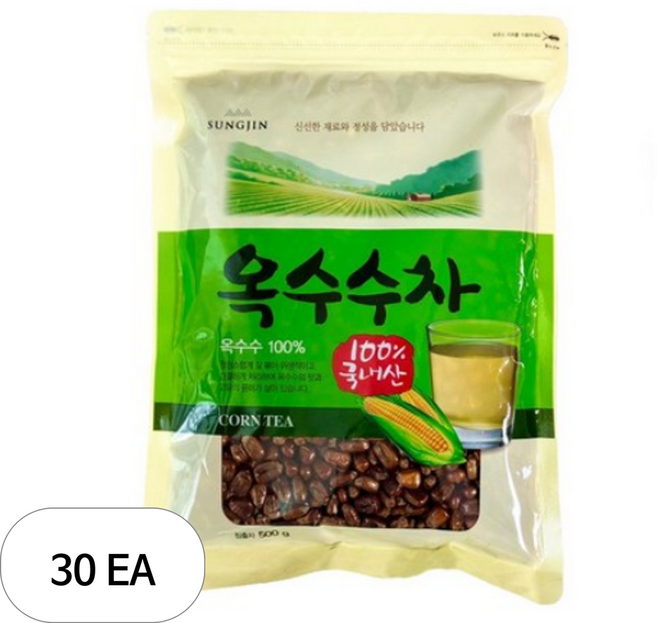 성진 옥수수차, 500g, 1개입, 30개