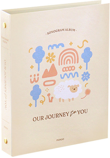 처음부모 초음파사진 포켓 앨범, 베이지