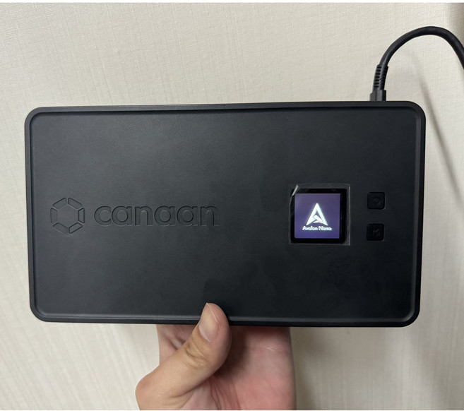 아발론 나노3 avalon nano3 비트코인 채굴기 140W 가정용채굴 비트코인캐시 마이닝기 btc bch, 1개