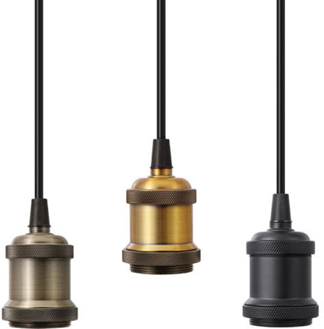 스타일볼등 펜던트등 직부형 레일형 엔틱 브론즈 블랙, 스타일볼등 전등갓(단품), 1개