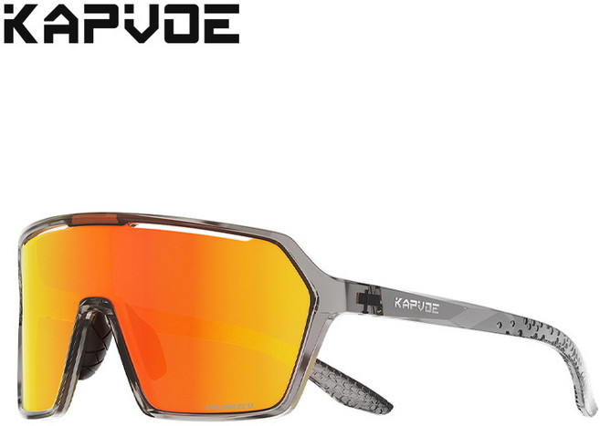 KAPVOE 변색 사이클링 선글라스 자전거 고글 남녀공용 방풍/방진 아웃도어 등산 하이킹용, 05, 1개