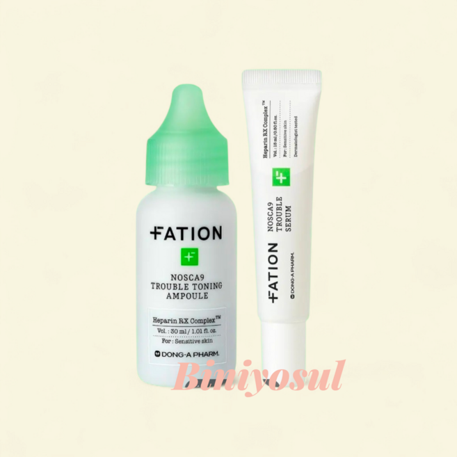 단독기획] 파티온 노스카나인 트러블 흔적 앰플 30ml 기획 (+트러블 세럼 15ml)