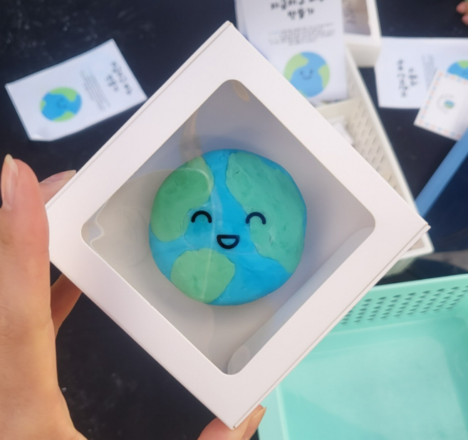 [지금지구] 클레이 지구모양 비누 만들기 키트 10인, 키트만, 10인용