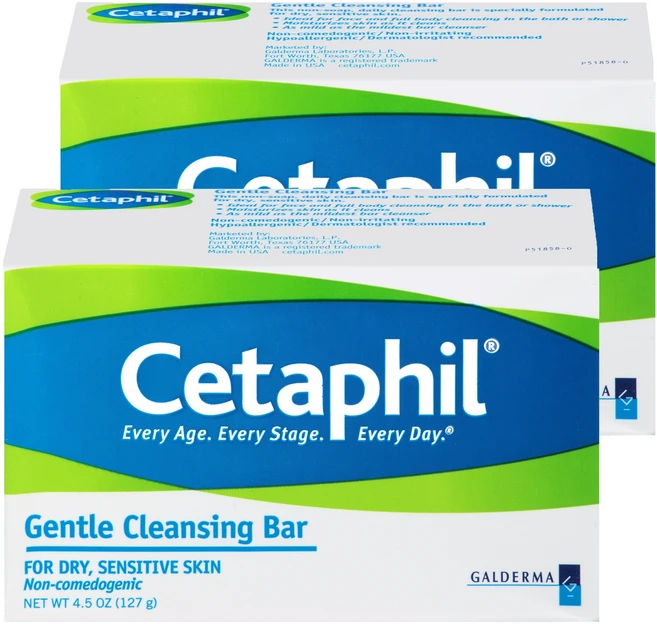 세타필 젠틀 클렌징 바, 127g, 2개 - 쿠팡